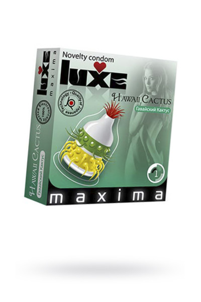 Презервативы Luxe Maxima "Гавайский Кактус", 1 шт, арт. 11.45