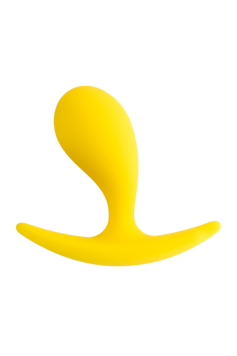 Анальная пробка ToDo "Blob", жёлтая, арт. 21.633