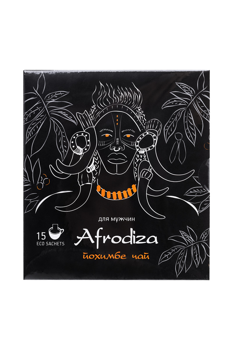 Чай КамлёвЪ "Afrodiza" с йохимбе, для мужчин, 15 пакетиков, арт. 16.92 Чай КамлёвЪ "Afrodiza" с йохимбе, для мужчин, 15 пакетиков, арт. 16.92