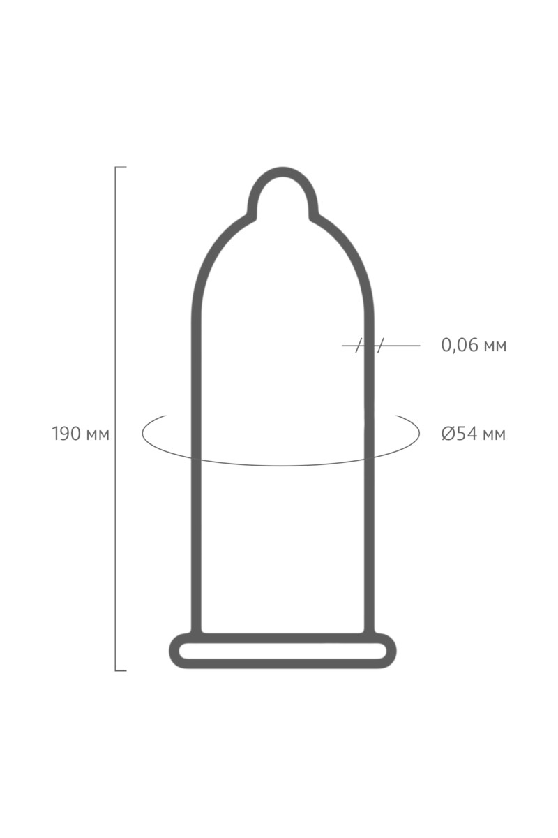 Презервативы Luxe Royal "XXL size", увеличенного размера, 3 шт, арт. 11.270