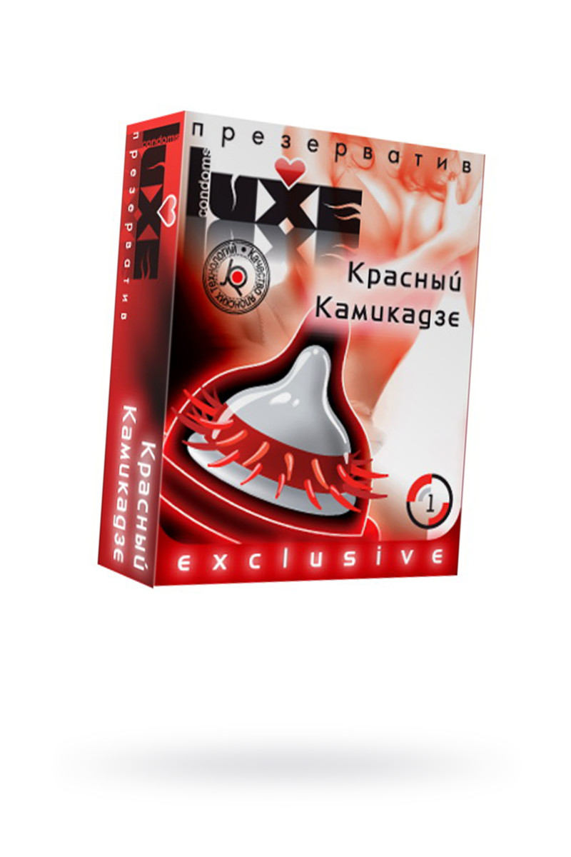 Презервативы Luxe Exclusive "Красный камикадзе", 1 шт, арт. 11.51